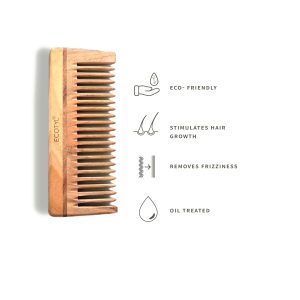 Product: Ecotyl Neem Wood Comb (Handmade) – Shampoo