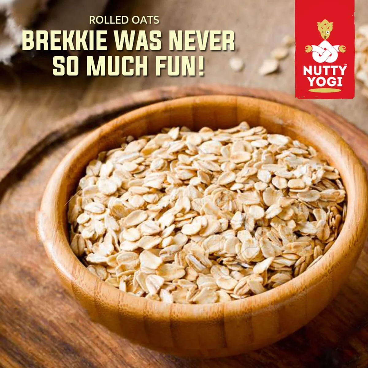 Product: Nutty Yogi Rolled Oats