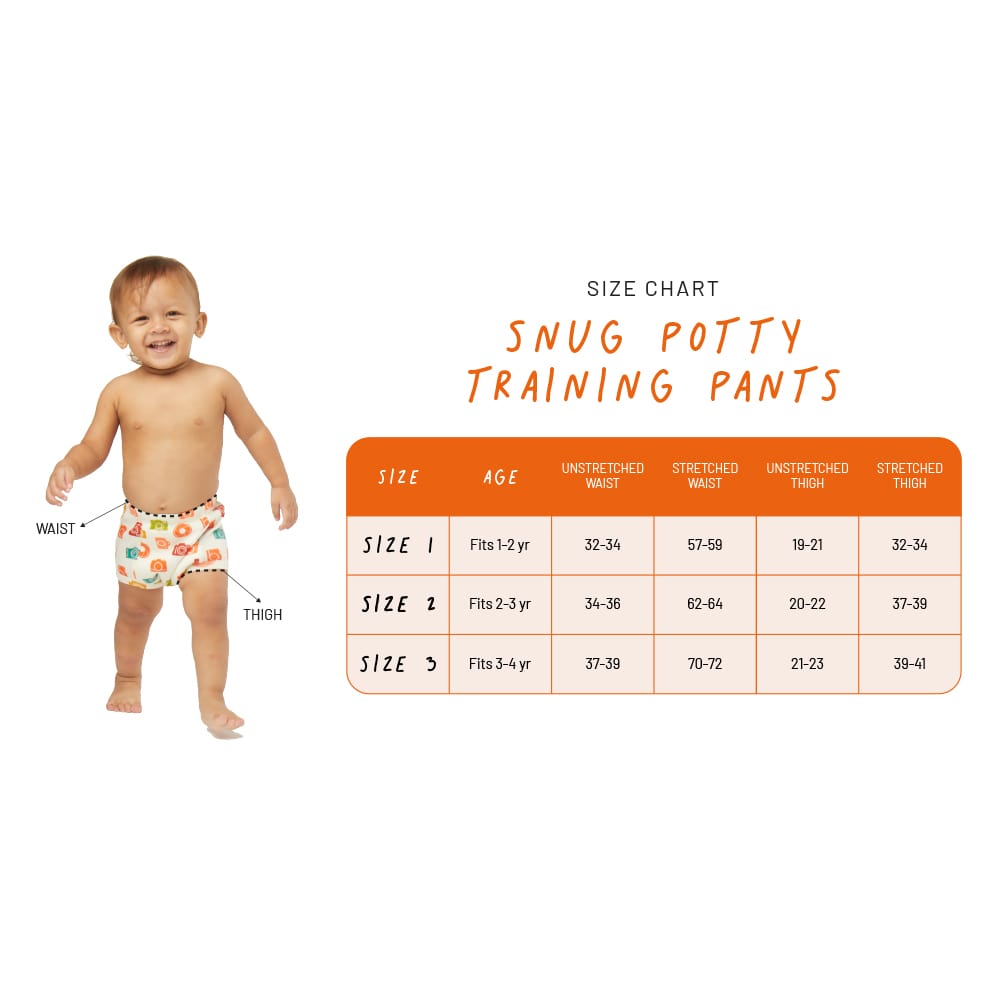 Product: Snugkins – Snug Potty Training Pull-up Pants for Babies/ Toddlers/Kids ( Size 1, Fits 1 years – 2 years) – Pack of 2