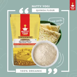 Product: Nutty Yogi Organic Quinoa Flour (500 g)