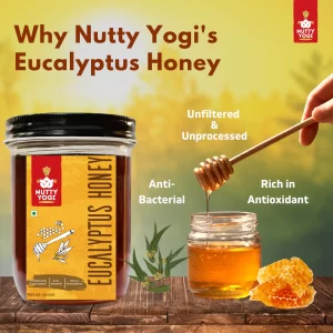 Product: Nutty Yogi Eucalyptus Honey (500 g)