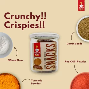 Product: Nutty Yogi Jeera Khakhra Crisps (150 g)