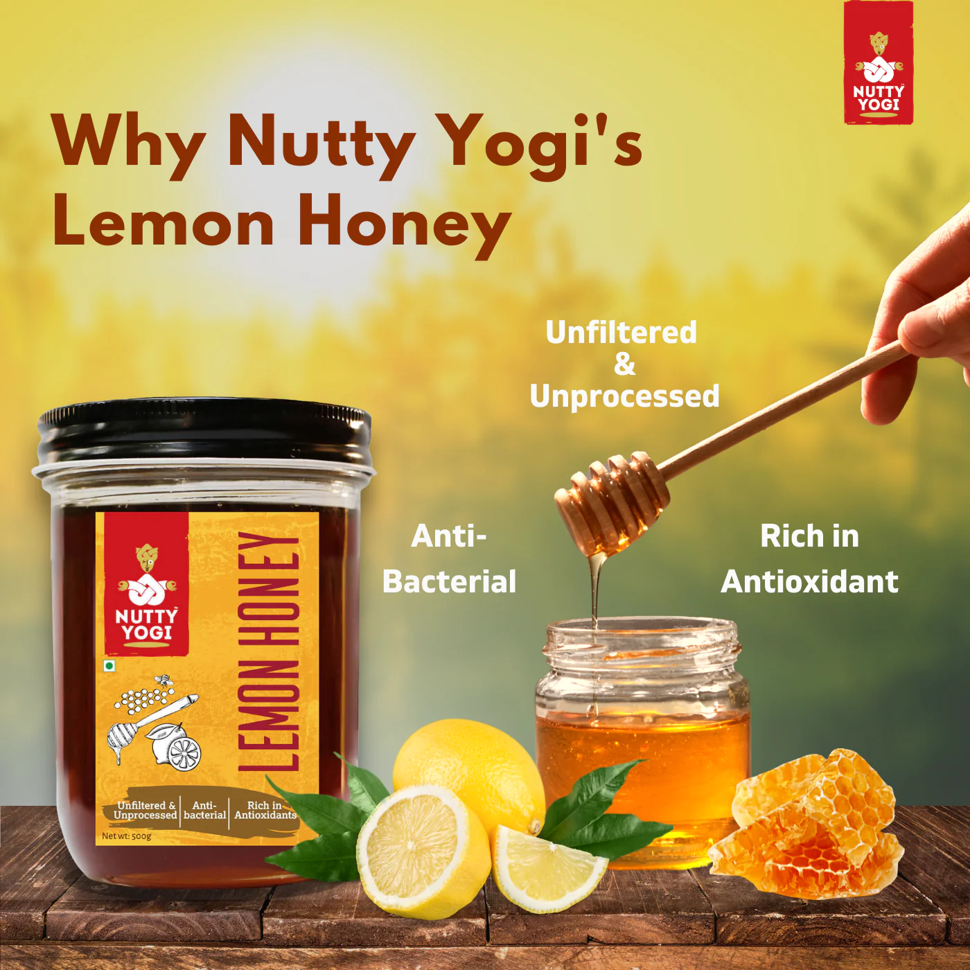Product: Nutty Yogi Lemon Honey