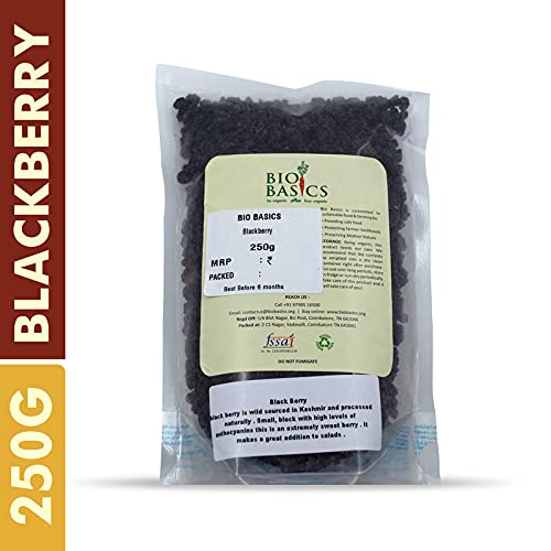 Product: Bio Basics BlackBerry, 250g | Ethically sourced Dry Fruits & Nuts by Bio Basics