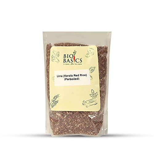 Product: Biobasics Uma Kerala Red Rice, 1 kg | Parboiled