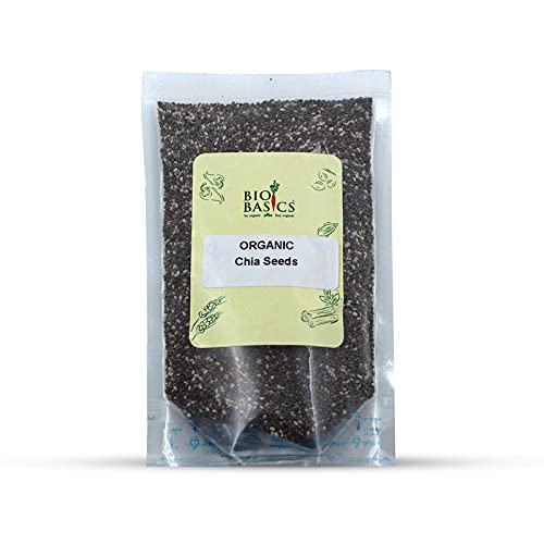 Product: Biobasics Organic Chia Seeds, 100g | Natural & Ethically sourced by Bio Basics
