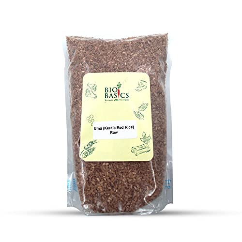 Product: Biobasics Uma Kerala Red Rice, 1 kg | Raw