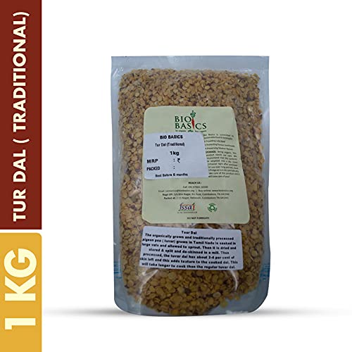 Product: Biobasics Tur Dal (Traditional), 1 kg