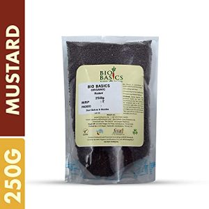 Product: Biobasics Mustard Seeds (Whole), 250g