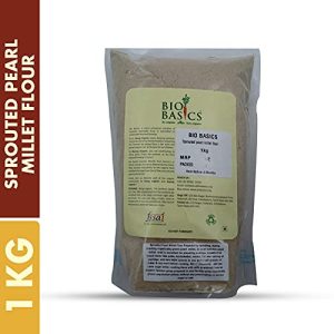 Product: Biobasics Sprouted Pearl Millet Flour, 1 kg