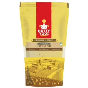 Product: Nutty Yogi Whole Roasted Flax Seed Flour (300 g)