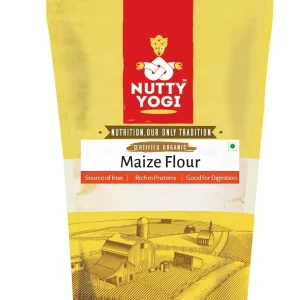 Product: Nutty Yogi Organic Maize Flour (400 g)
