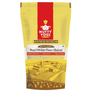Product: Nutty Yogi Pearl Millet Flour/ Bajra Atta (500 g)