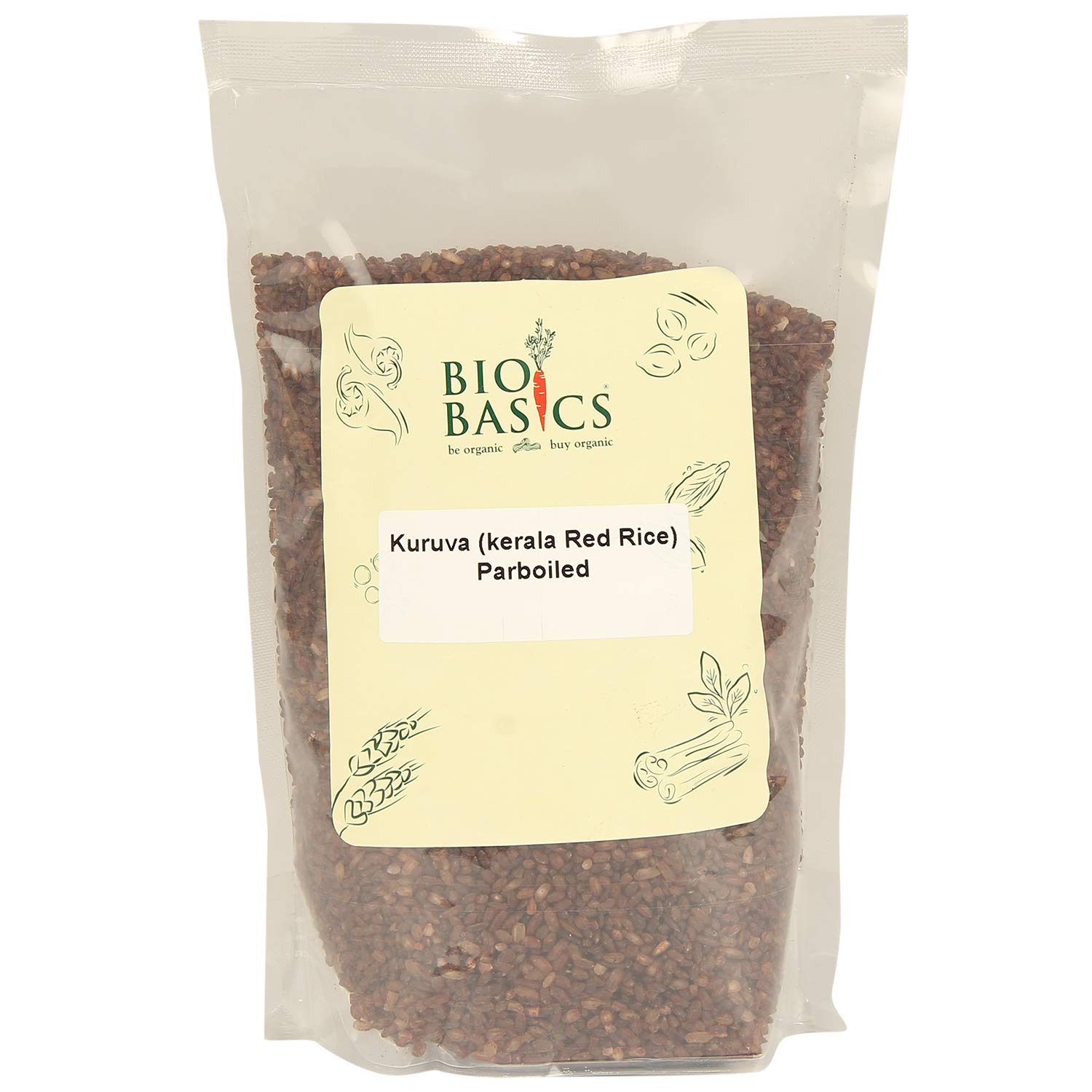 Product: Biobasics Kuruva Parboiled Rice,1000g