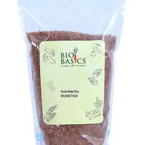 Product: Bio Basics Kerala Matta Rice 1 kg (Semi-polished, Parboiled)