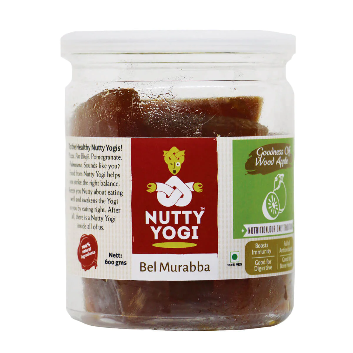 Product: Nutty Yogi Bel Murabba