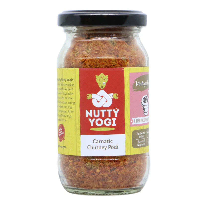 Product: Nutty Yogi Carnatic Chutney Podi (125 g)