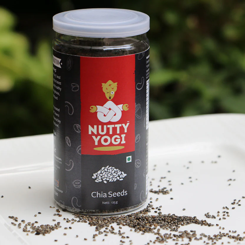 Product: Nutty Yogi Chia Seeds (125 g)