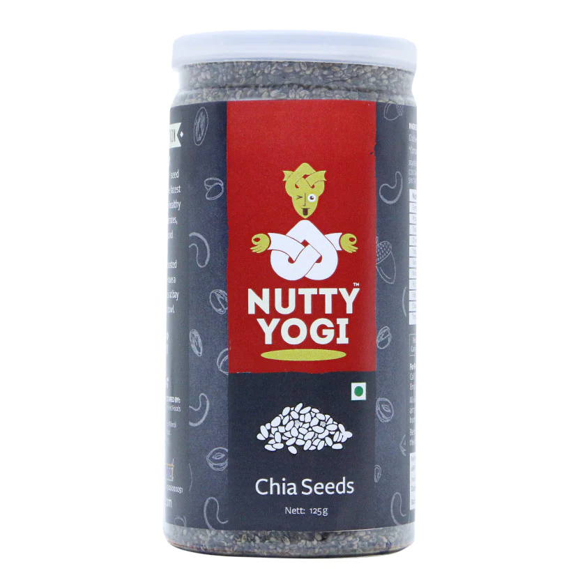 Product: Nutty Yogi Chia Seeds (125 g)