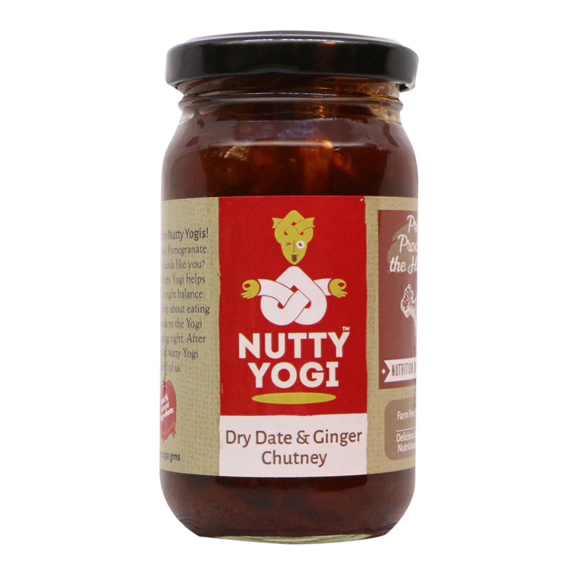 Product: Nutty Yogi Dry Date And Ginger Chutney 250 g