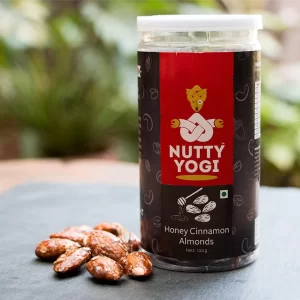 Product: Nutty Yogi Honey Cinnamon Almonds (100 g)