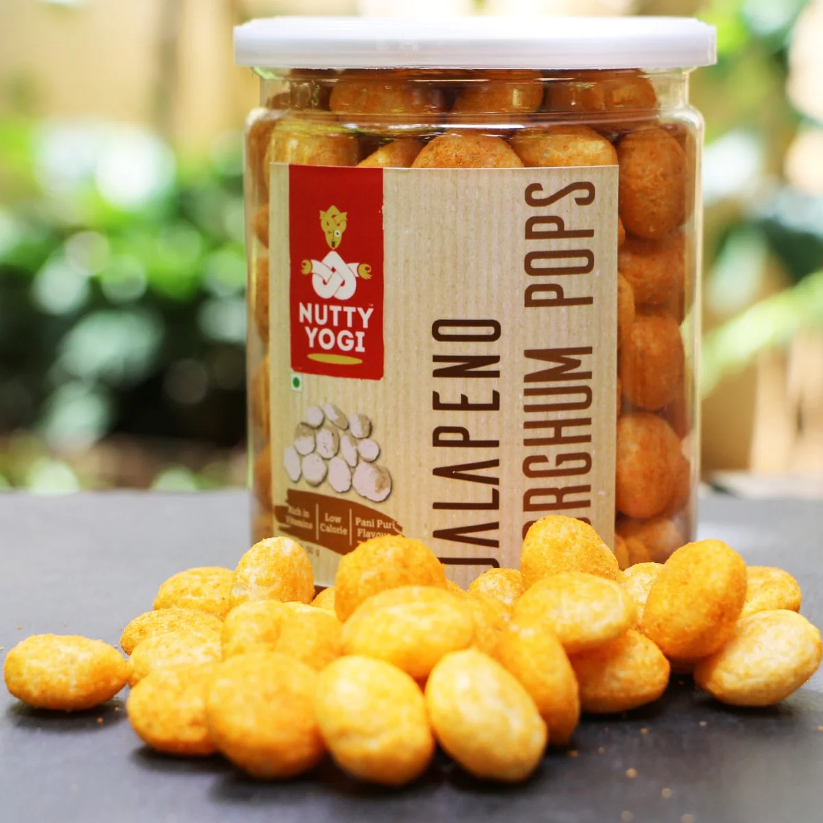 Product: Nutty Yogi Jalapeno Sorghum Pops