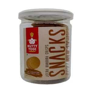 Product: Nutty Yogi Jeera Khakhra Crisps (150 g)