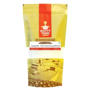 Product: Nutty Yogi Organic Javegodhi – Farro Long Wheat Atta (500 g)