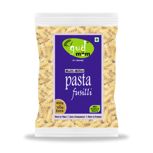 Product: Gudmom Multi Millet Pasta Fusilli 500 g ( Pack Of 3 )