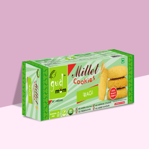 Product: Gudmom Millet Cookies 80 g ( Pack of 6 )