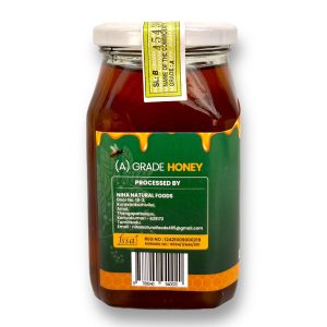 Product: Niha Natural Foods Agmark Honey (500 g Glass Bottle)