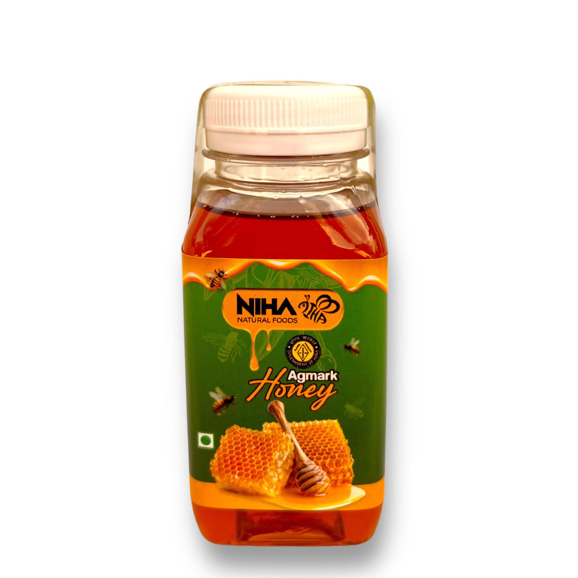 Product: Niha Natural Foods Agmark Honey (250 g Plastic Bottle)