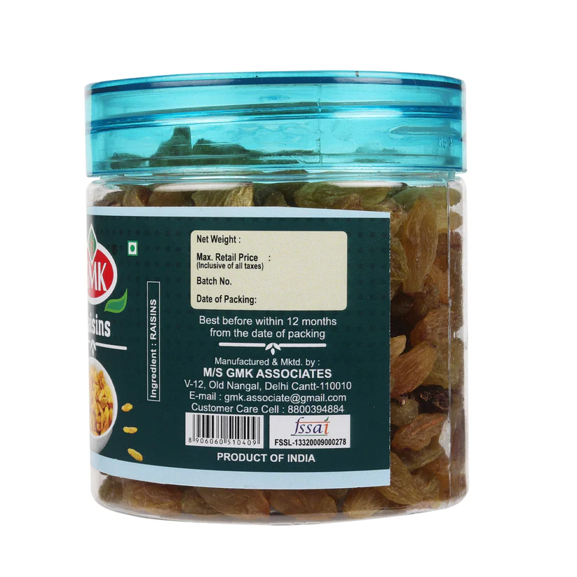 Product: GMK Raisins – 250 g