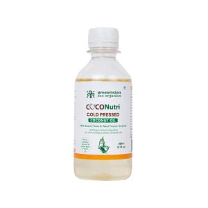Product: Greenvision Eco-Organic Stone & Wood Pressed Coconut Oil – Natural
