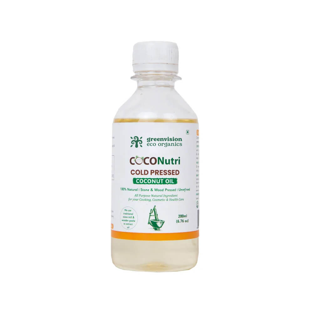 Product: Greenvision Eco-Organic Stone & Wood Pressed Coconut Oil – Natural