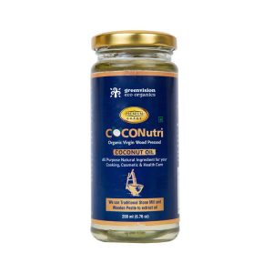 Product: Greenvision Eco-Organics Stone & Wood Pressed Organic Coconut Oil-Premium