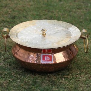 Product: Indian Bartan Copper Sipri / Handi With Lid