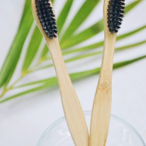 Product: Almitra Sustainables Bamboo Toothbrush – Charcoal (Pack of 2)