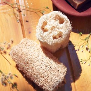Product: Almitra Sustainables Loofah Sponge – Natural Bathing Scrub (Pack of 3)