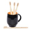 Product: Bamboo Wood Toothbrush | Set Of 4 | Plant Based Bristles