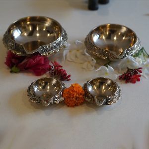 Product: Indian Bartan Handcrafted Brass Diya’s (Set of 4)