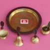Product: Indian Bartan Fancy Brass Pooja Thali