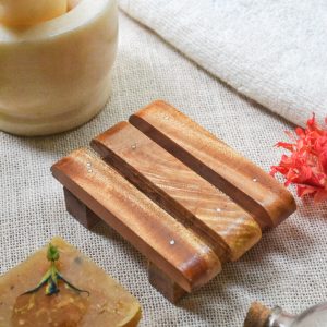 Product: Almitra sustainables Upcycled Wooden Soap Dish