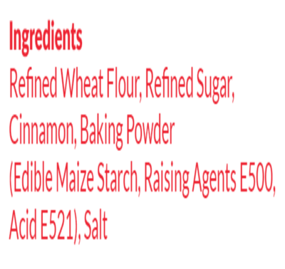 Product: Plattered Churros Mix (with Cinnamon Sugar) (220 g)