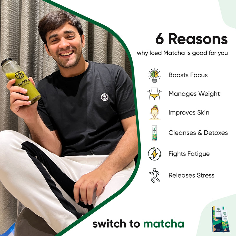 Product: Tencha Iced Matcha Cold Blend | Japanese Matcha Green Tea (30 Sachets)