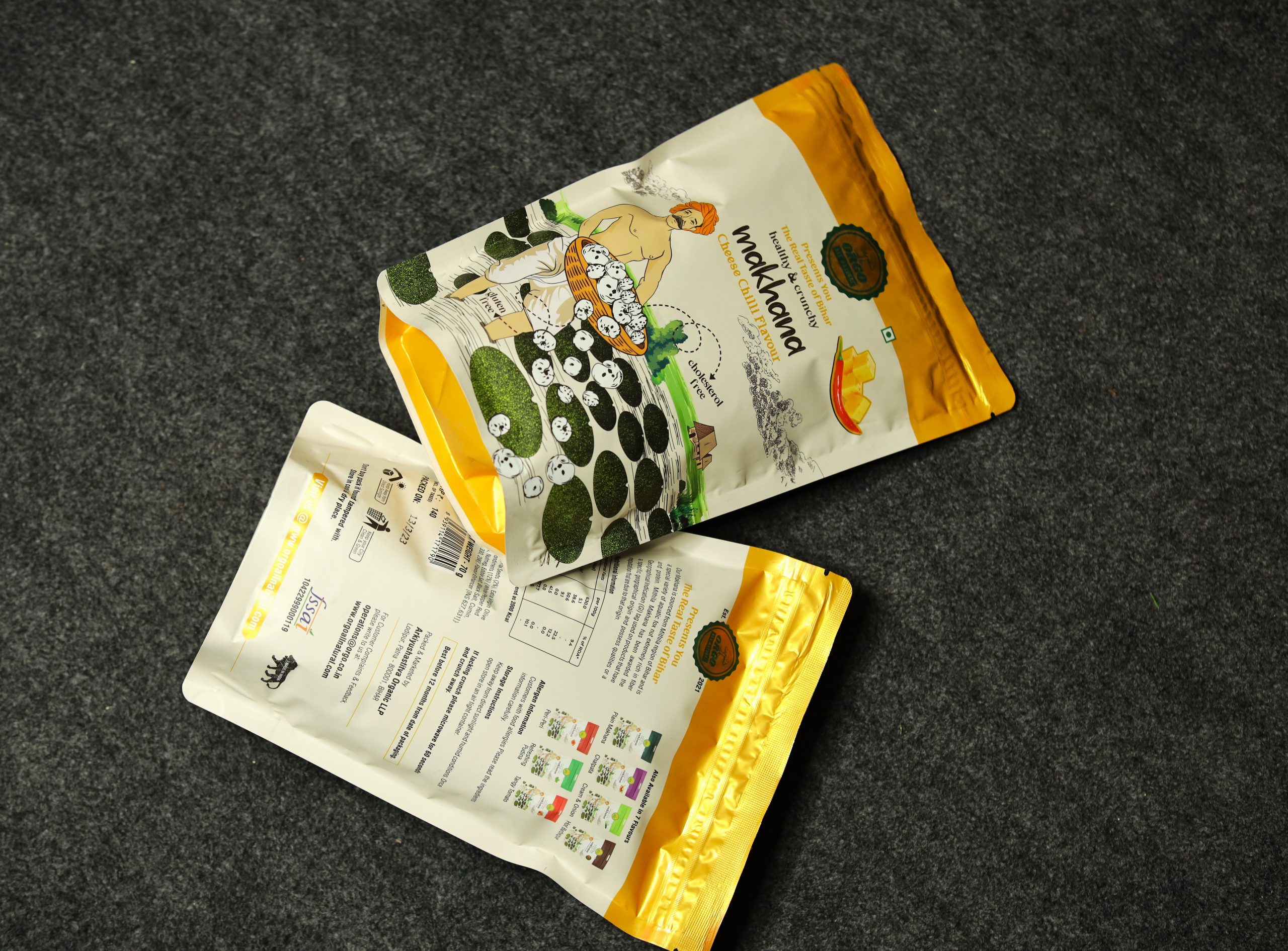 Product: Refreshing Pudina (mint) Flavoured Makhana (Single Pack)