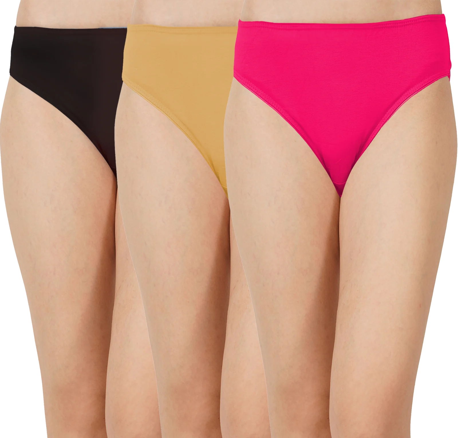 Product: Bamboo Fabric Panty Set For Girls of 2-3 years | Pack of 3
