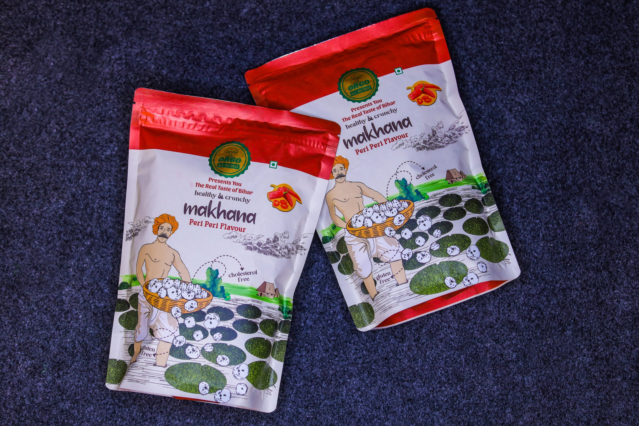 Product: Cream & Onion Flavoured Makhana (Single Pack)