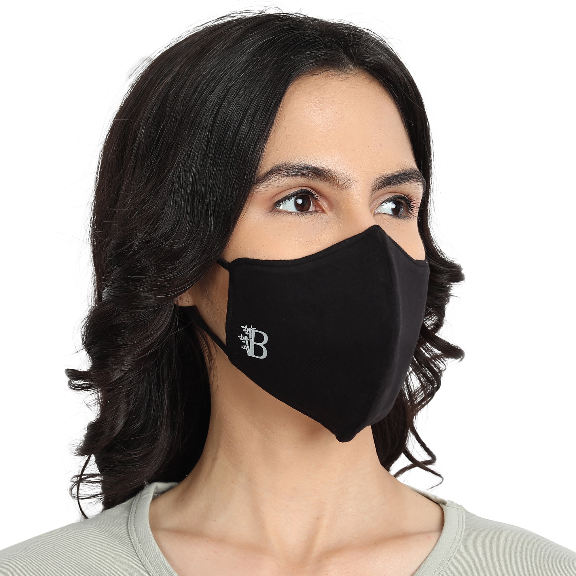 Product: Bamboo Fabric Unisex Face Mask | Set of 2