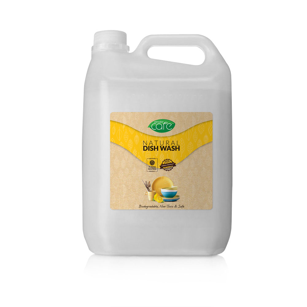 Product: Zerodor CARE – Natural Dish Wash Liquid 5 Liters